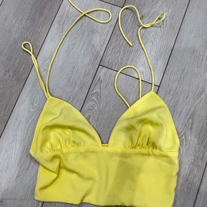 Super down yellow top
